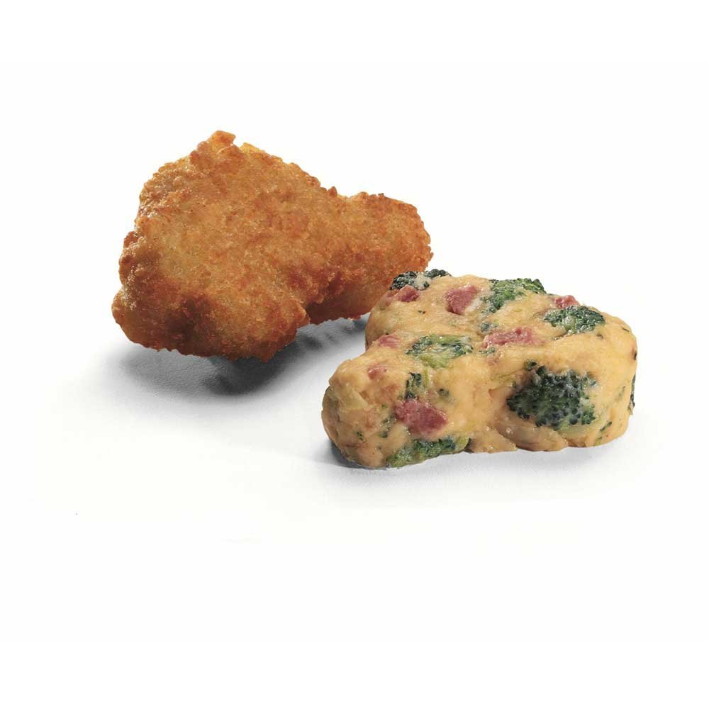 McCain Anchor Breaded Cheddar and Broccoli Bite - Appetizer, 2.5 Pound -- 6 per case.