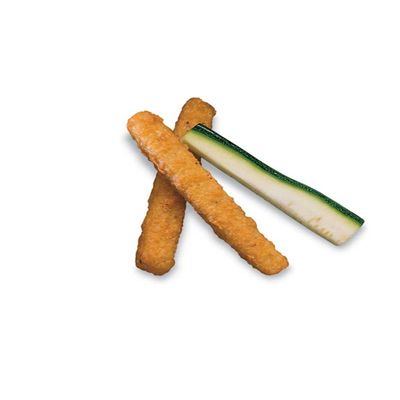 McCain Anchor Battered Zucchini Stick - Appetizer, 2.5 Pound -- 6 per case.