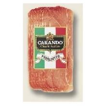 Carando Gas Flushed Sliced Prosciutto, 16 Ounce -- 12 per case.