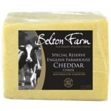 Belton Farm Special Reserve English Farmhouse Mature Cheddar Cheese, 5 Pound -- 2 per case.