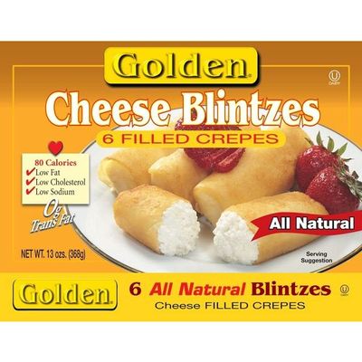 Old Fashioned Kitchen White Leaf Cheese Blintz, 2.25 Ounce -- 144 per case.