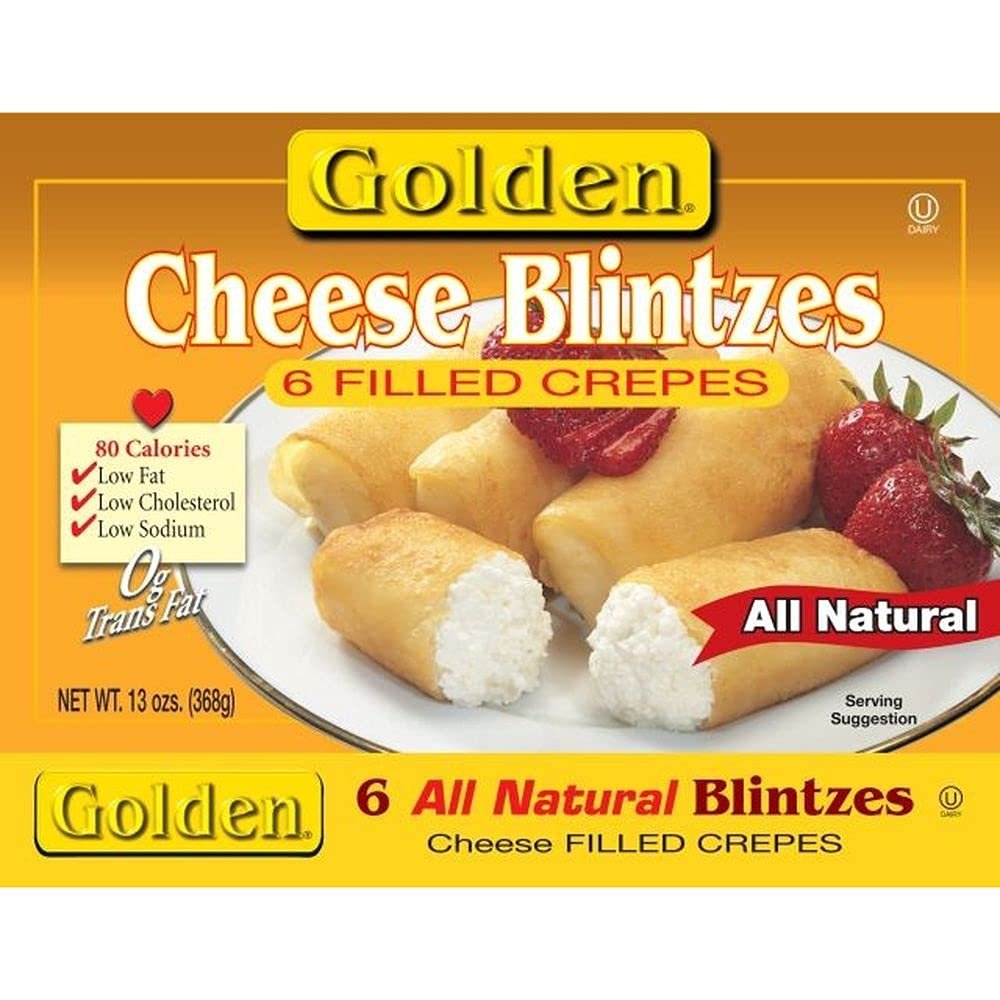 Old Fashioned Kitchen White Leaf Cheese Blintz, 2.25 Ounce -- 144 per case.