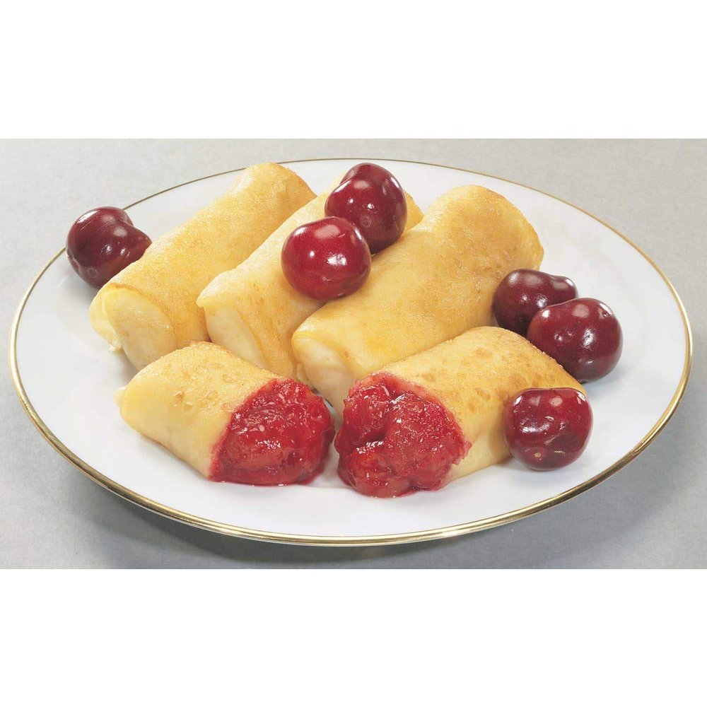 Old Fashioned Kitchen Lacy Leaf Cheese Blintz, 2.25 Ounce -- 144 per case.