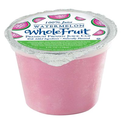 Whole Fruit Watermelon Premium Juice Cup, 4 Ounce -- 96 per case.