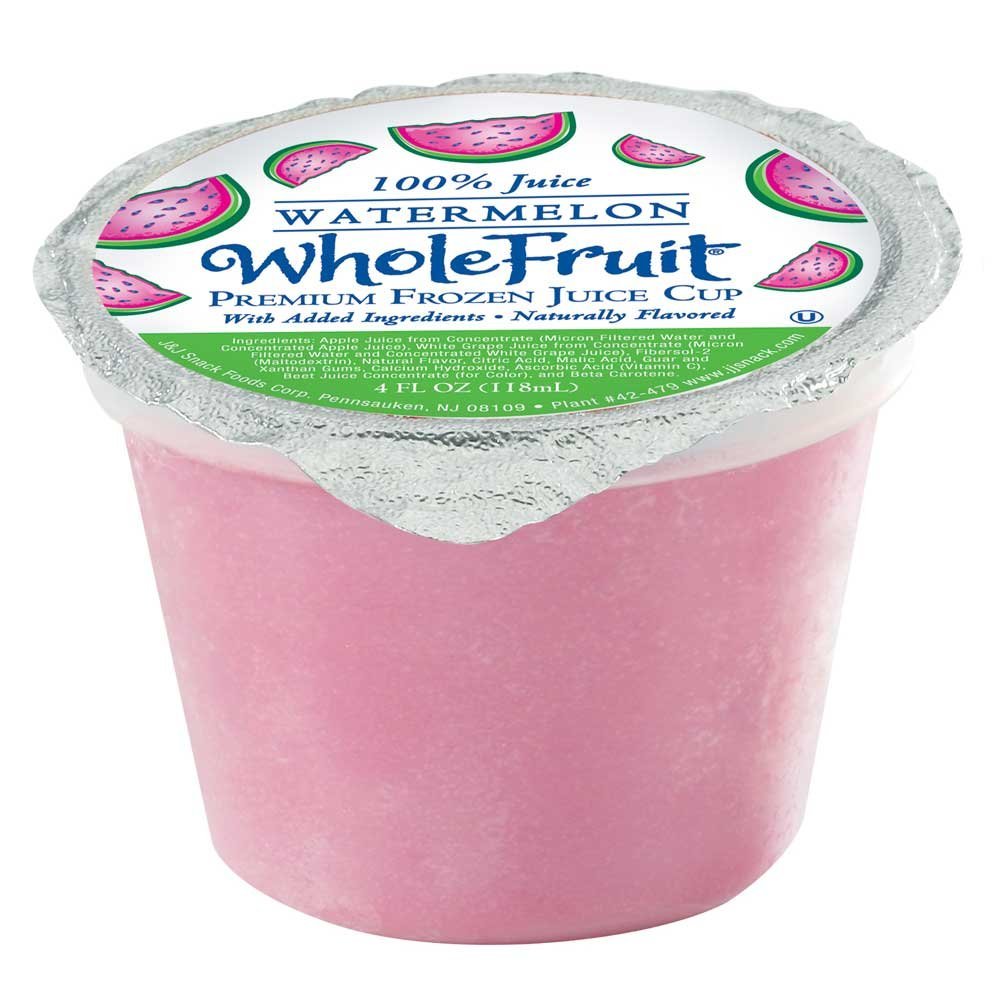 Whole Fruit Watermelon Premium Juice Cup, 4 Ounce -- 96 per case.