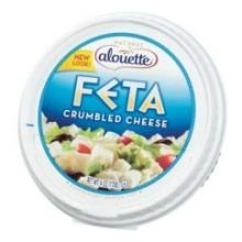 Alouette Crumbled Feta Cheese, 4 Ounce Cup -- 12 per case.