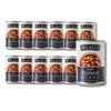 DeLallo Roman Beans, Borlotti Beans for Soups, Salads, and Dips, Non-GMO, Kosher, No Preservatives, Tender Creamy Texture, 15.5 oz Can, (12 Pack) view 1