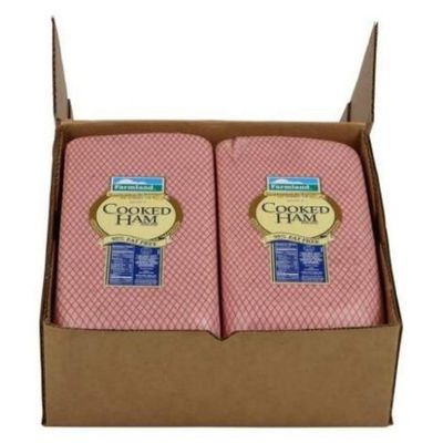 Farmland Water Added Premium Deli Cooked Ham, 4 x 6 inch -- 2 per case.