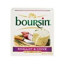 Boursin Shallot and Chive Cheese Spreadable, 5.2 Ounce -- 6 per case.