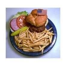 Thick N Juicy Old Fashioned Style 3-1 Beef Patty Hamburger, 45 Pieces of 5.33 Ounce, 15 Pound -- 1 each.