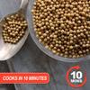 Barons Israeli Whole Wheat Couscous Toasted Pasta | 100% Natural Pearled Noodles for Soups, Side Dishes & More | Cooks in 10 Minutes! | Kosher | 2 Pack 21.16oz Jars view 3