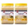 Barons Plain Traditional Original Couscous Pasta | 100% Natural Noodles for Salads, Soups, Stews & Side Dishes | Cooks in 6 Minutes! | Kosher | 2 Pack 26.45oz Jars view 1