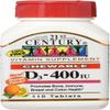 21st Century D3 400 IU Orange Chewable Tablets, Gluten Free, 110 Count (Pack of 3) view 1