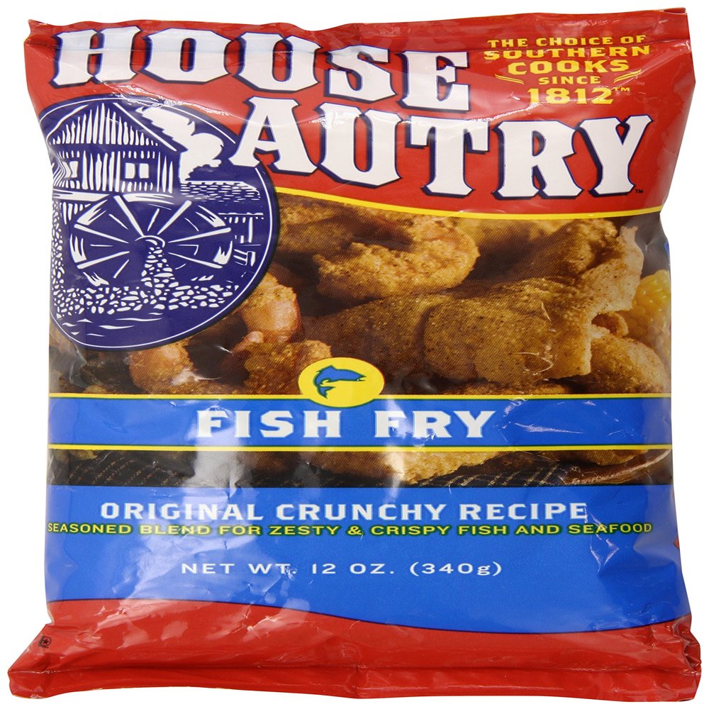House Autry Mills Original Crunchy Fish Fry Breeder, 12 Ounce