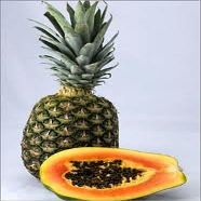 Fruit Combo Special (2 Pieces of Hawaiian Pineapple and 2 Pieces Hawaiian Papaya)