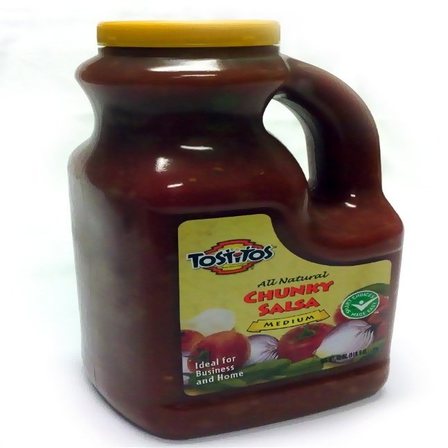Tostito's All Natural Chunky Salsa - Medium 4lb. 5oz. Bottle