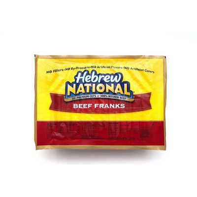Conagra Hebrew National Beef Frank, 5 Pound -- 4 Per Case