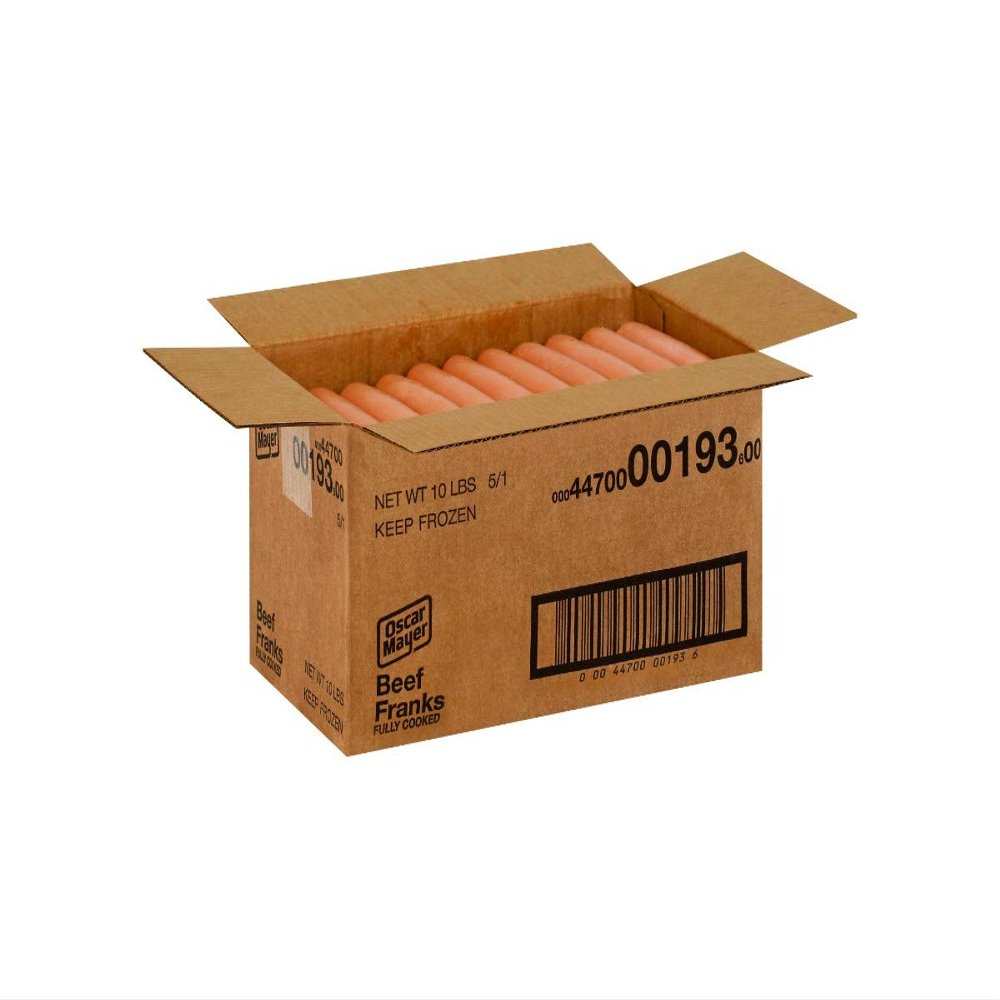 Kraft Frozen 5:1 Oscar Mayer Beef Frank, 6 inch -- 1 each.