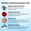 EDGE Mobility System Muscle Scraping Tool | Massage Scraping Tool for Soft Tissue Mobilization, Physical Therapy for Whole Body view 3