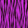 3" Round ~ Black & Purple Zebra Stripes Background ~ Edible Cake/Cupcake Topper!!! view 1