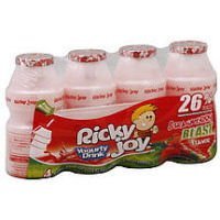 Ricky Joy Strawberry Blast Yogurty Drink (Case of 10)