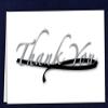12 Black Ribbon Note Cards for Melanoma Awareness view 2