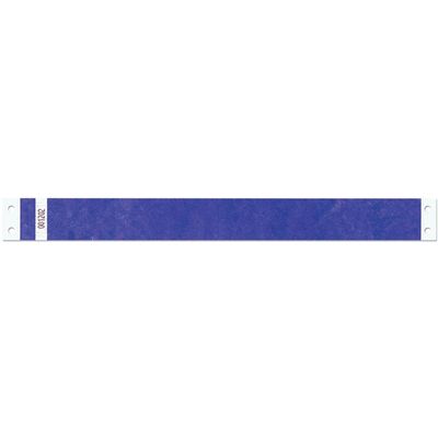 Tyvek Wristbands - Securband 1 Inch - Economical Water Resistant and Comfortable - Navy Blue - 1000 Pieces Per Box