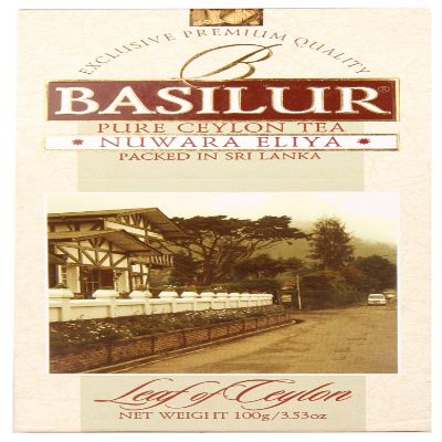 Basilur Pure Ceylon Black "Leaf of Ceylon" Nuwara Eliya Tea Loose 100g