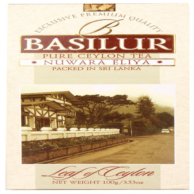 Basilur Pure Ceylon Black "Leaf of Ceylon" Nuwara Eliya Tea Loose 100g