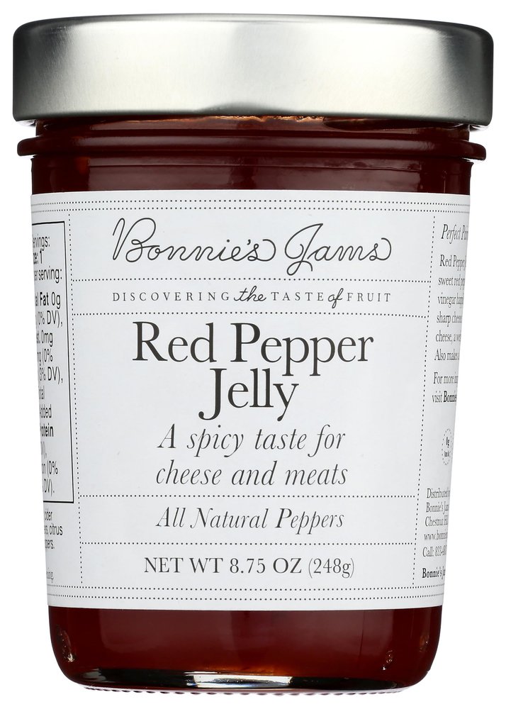 BONNIES JAMS Red Pepper Jelly, 8.75 OZ