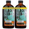 180 Days Premium 2 Pack 16-Ounce Turkish Black Seed Oil - 3X Thymoquinone Optimal - Cold-Pressed, Natural Source of Antioxidants - by Sweet Sunnah view 1