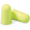 3M 3121251 E-A-Rsoft Yellow Neon Foam Earplugs, Uncorded, Large, Polybag, NRR 33 view 1