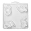 World of Moulds 4 Cavity Devil Mouse Soap/Bath Bomb Mold M74 view 4