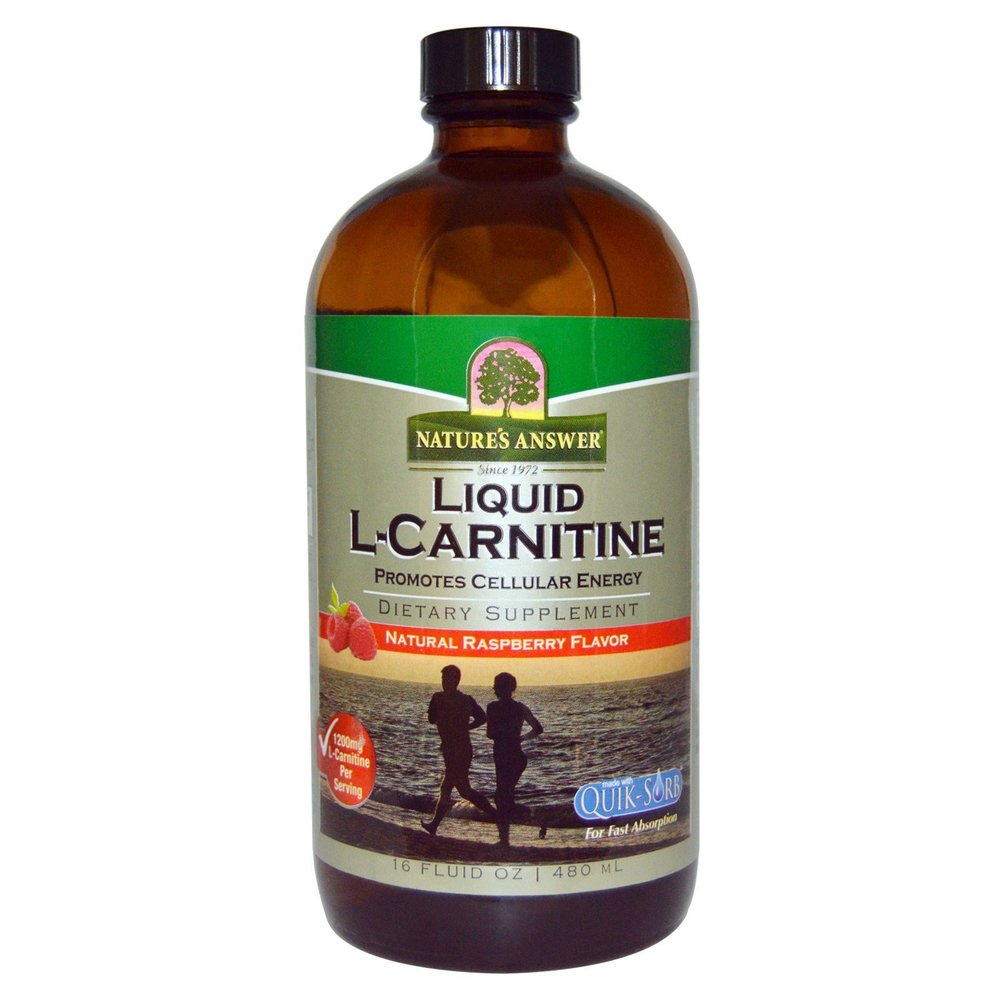 Nature's Answer Liquid L-Carnitine Natural Raspberry - 16 fl oz