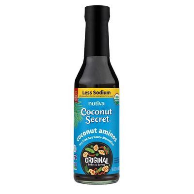 Coconut Secret Coconut Aminos Soy-Free Seasoning Sauce -- 8 fl oz