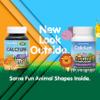 NaturesPlus Animal Parade Sugar-Free Children's Calcium, Vanilla Sundae Flavor - 90 Chewable Animal Shaped Tablets - Magnesium for Bone Health - Gluten Free - 45 Servings view 2
