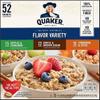 Quaker Instant Oatmeal Variety Pack, 52 Pk./1.51 Ounce ., 78.8 Ounce view 3
