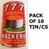 777 Mackerel Fiji Tin Fish Packet of 10 Cans view 2