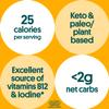 Gimme Seaweed Organic Premium Roasted Seaweed Snacks, Toasted Sesame, 12 Count Sharing Size, Keto, Vegan, Gluten-Free, Great Source of Omega3s and Iodine, Healthy On-The-Go Snack for Kids and Adults view 2