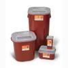 Container For Sharps, Clear Lid 2gallon, 1 ea view 1