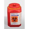 1 Quart Sharps Container With Screw Top Leak Tight Lock Lid Saf-T Ring, 24 Case view 1