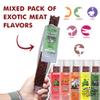 Buffalo Bob's Wild Game Meat Snacks (6 Pack) | Exotic Snack Sampler Box | Gift Baskets for Men | Beef Jerky Gifts | Dad Snack | Random Gifts for Men | Jerky Gift Set | Random Pack view 4
