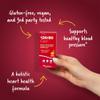 Redd Remedies, 120/80 Care, Heart Health and Natural Blood Pressure Support, 60 Vegan Capsules view 4