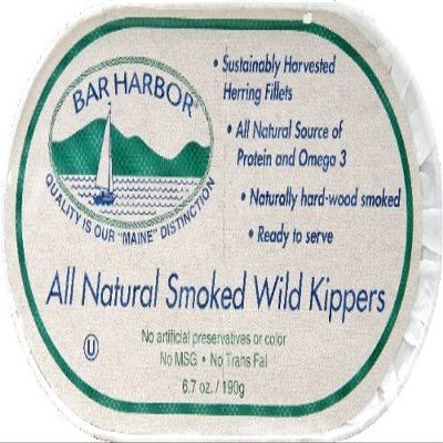 BAR HARBOR All Natural Smoked Wild Kippers 6.7 oz(Pack of 3)