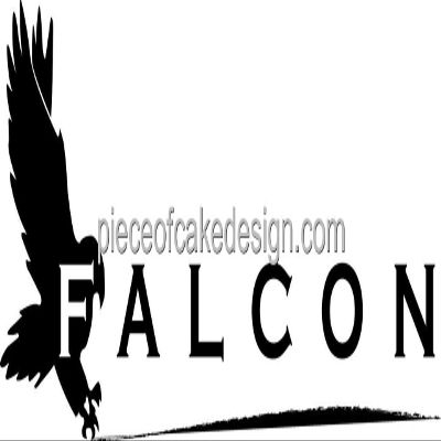 3" Round ~ Falcons Team Mascot ~ Edible Cake/Cupcake Topper!!!