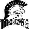 3" Round ~ Trojans Team Mascot ~ Edible Cake/Cupcake Topper!!! view 1