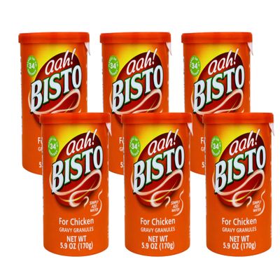 Bisto Chicken Gravy Granules 5.9 Ounce Canister (Pack of 6)