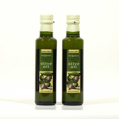 100% Spanish Organic Extra Virgin Garlic Flavored Olive Oil - 2 Pack
