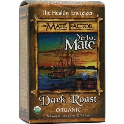 Yerba Mate - The Mate Factor Orrganic Yerba Mate, Dark Roast, 24 ea