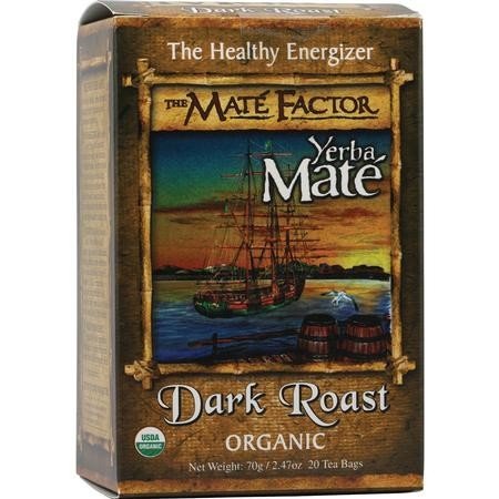 Yerba Mate - The Mate Factor Orrganic Yerba Mate, Dark Roast, 24 ea